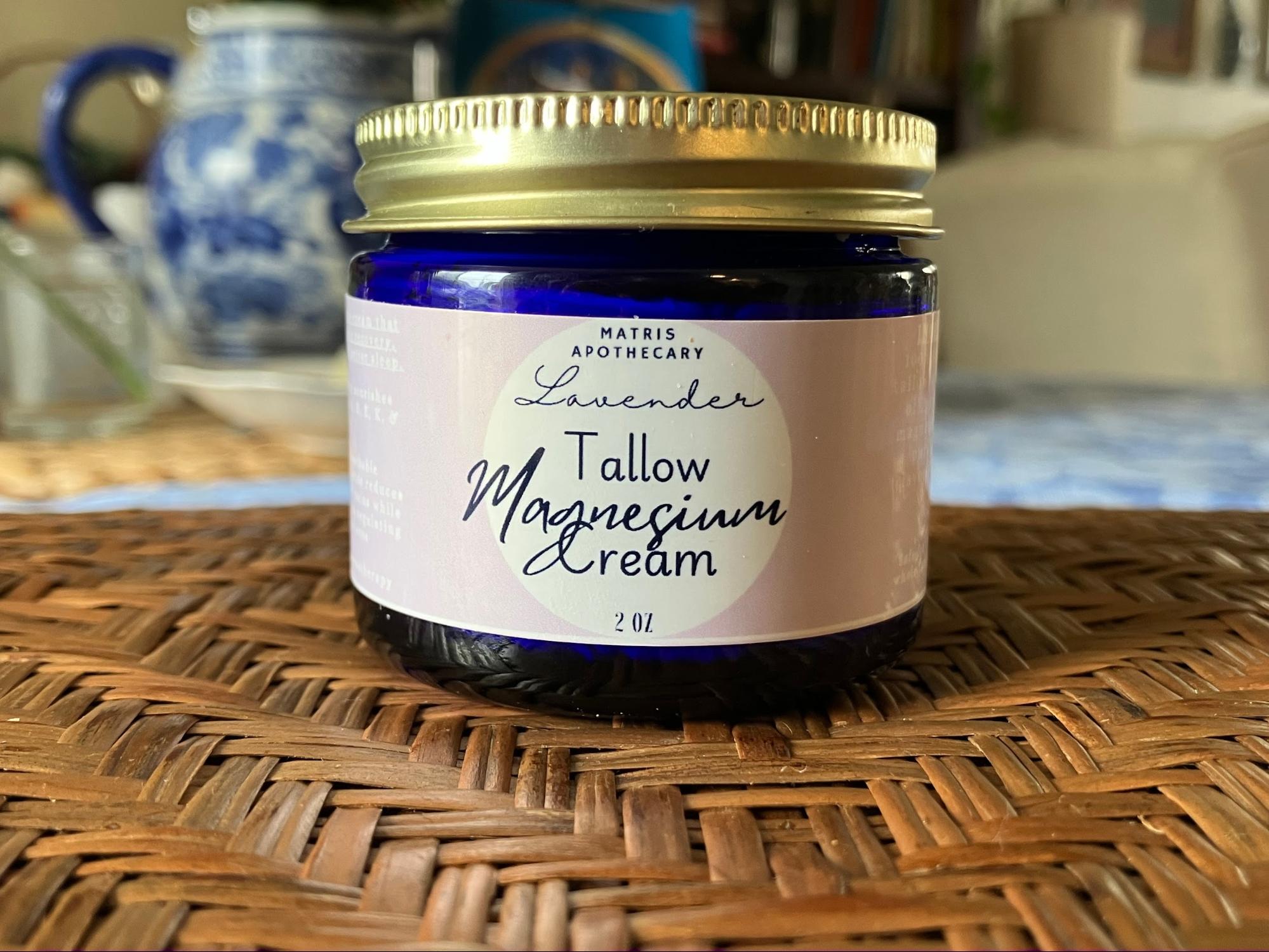 Tallow Magnesium Cream